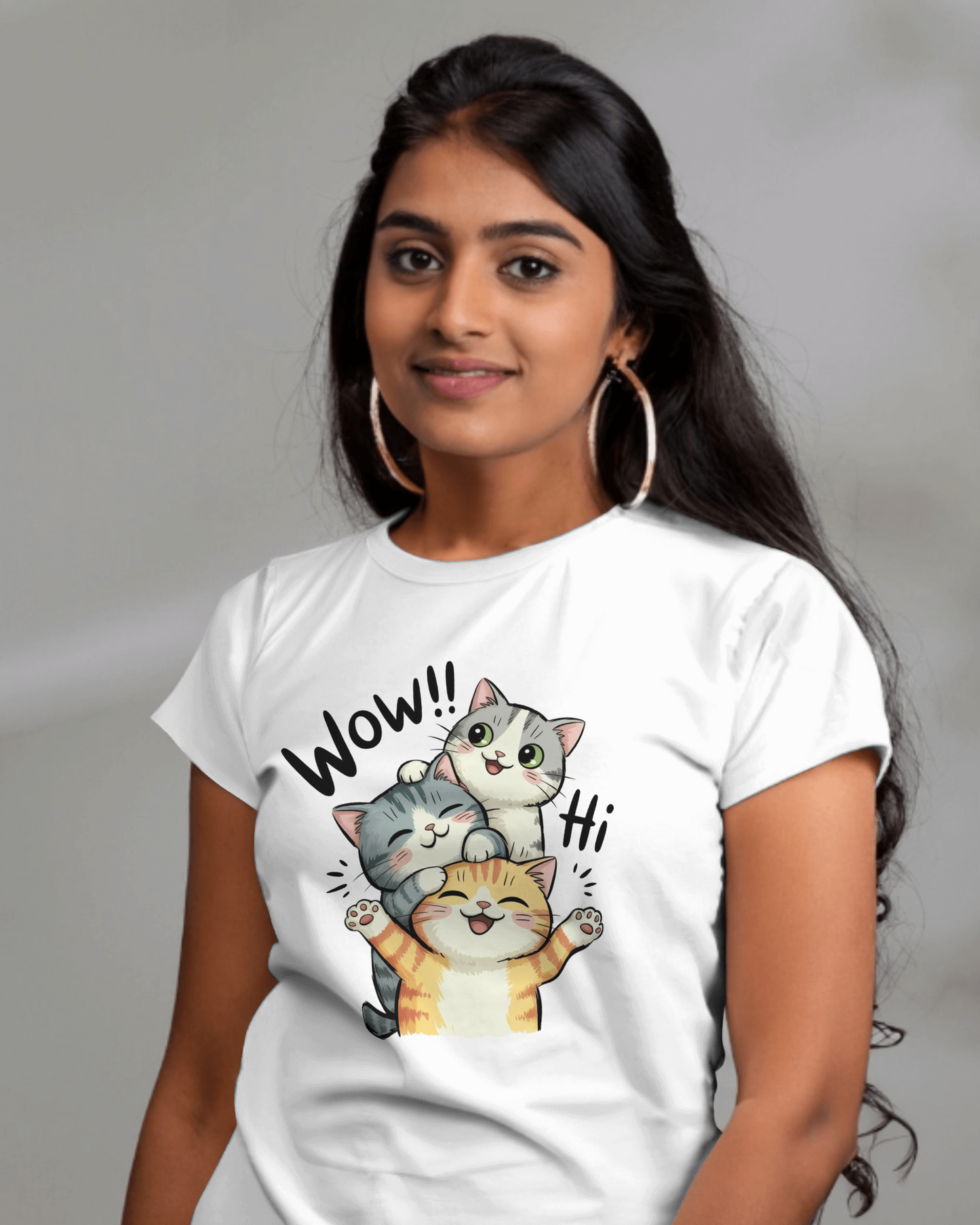 Blexee Women’s Three Cats T-shirt