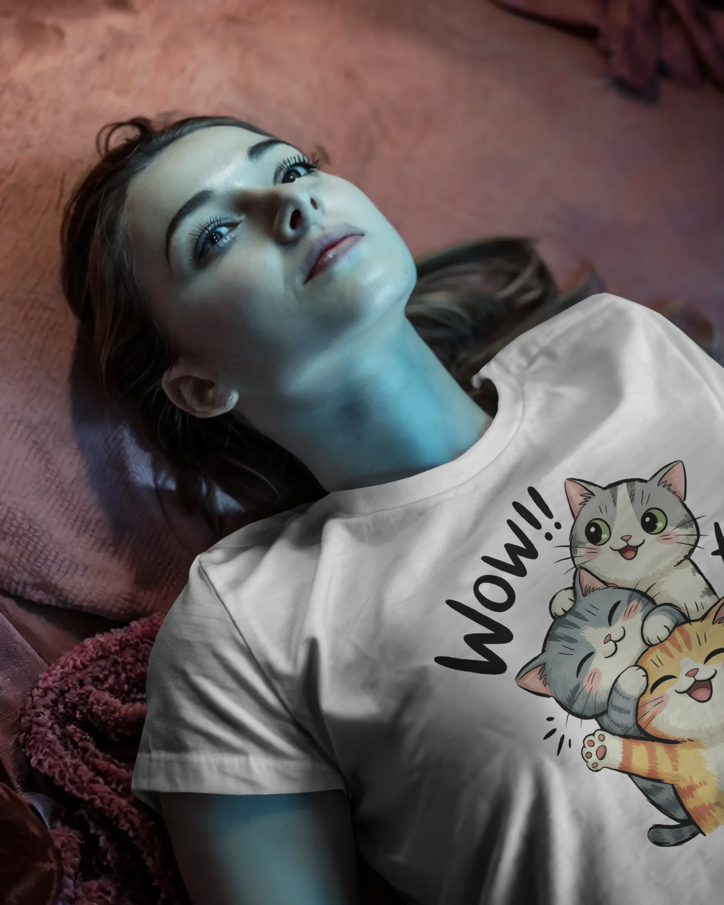 Blexee Women’s Three Cats T-shirt