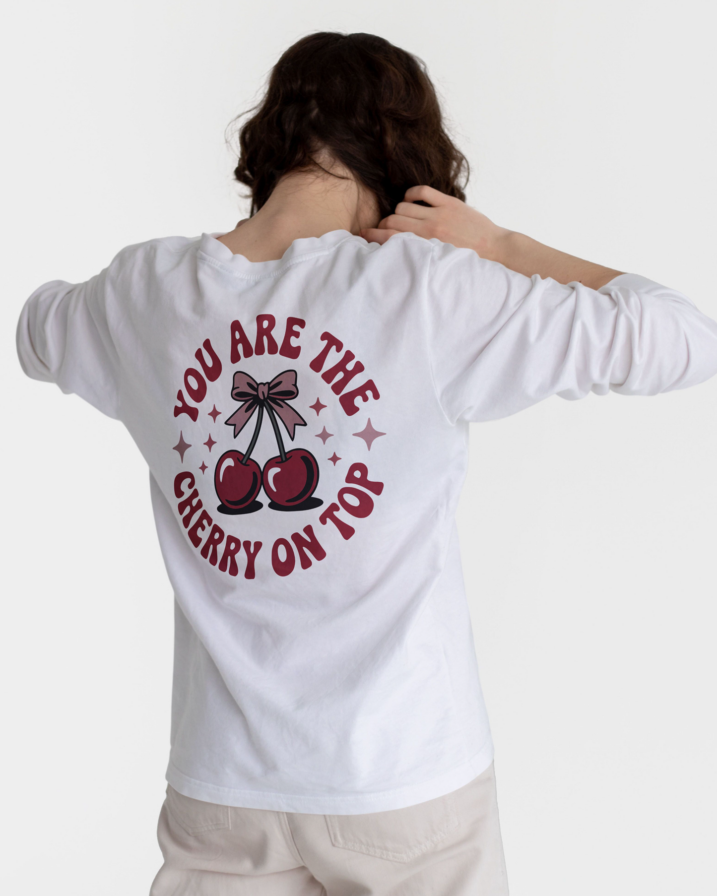Blexee Women’s Cherry on Top Sweatshirt