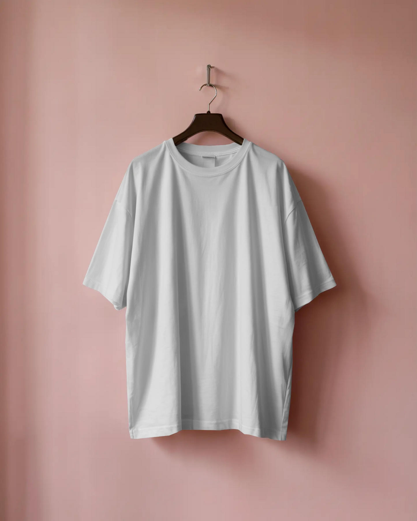 Blexee Mens Classic Plain Oversized T-Shirt