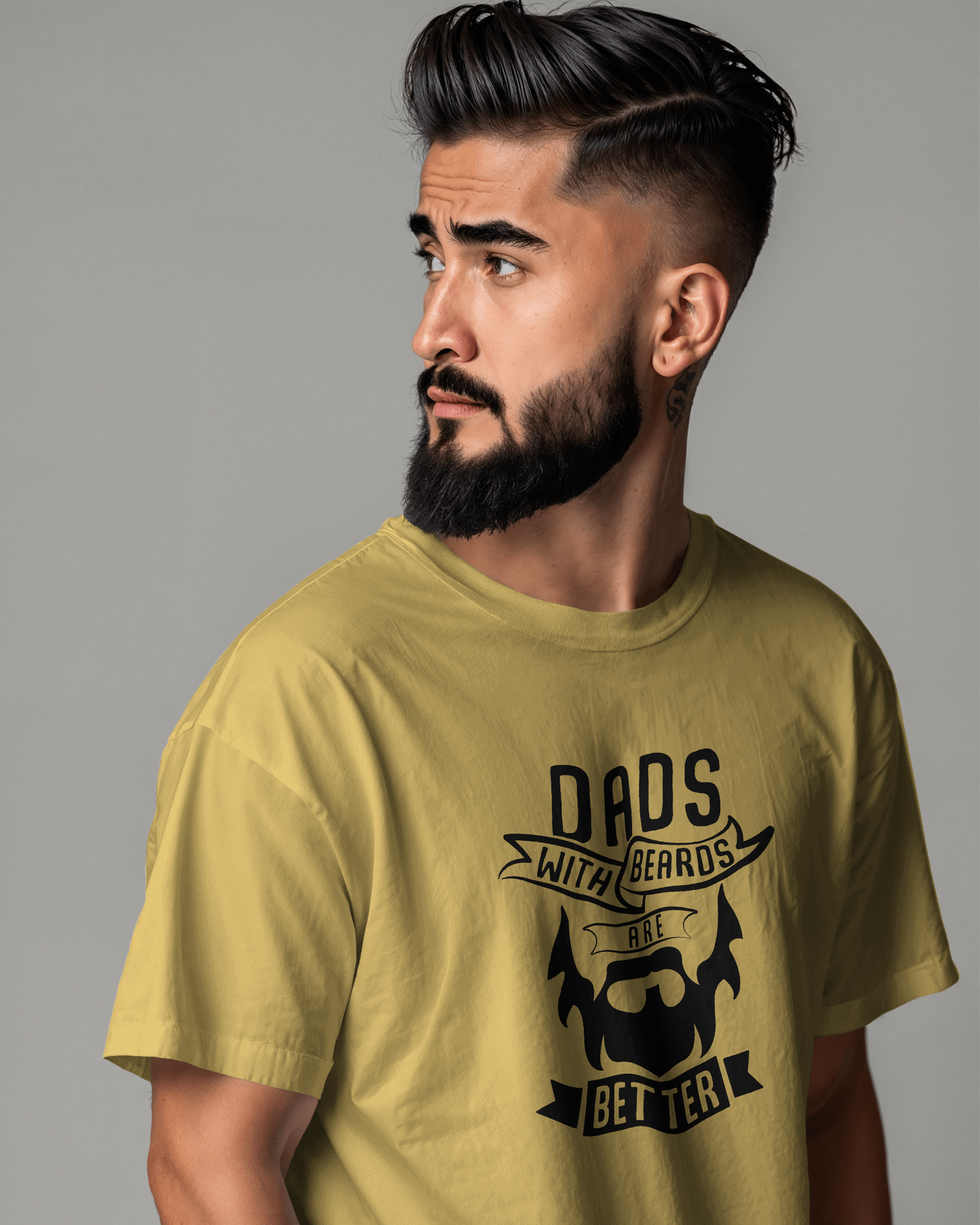 Blexee Men’s Beard Dad T-Shirt