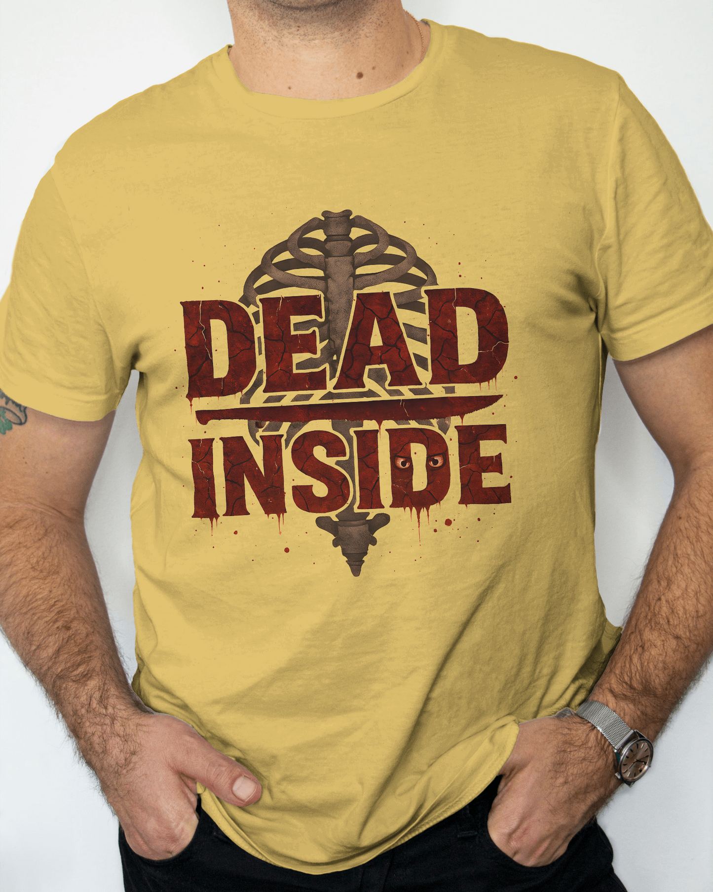 Blexee Men’s Dead Inside T-shirt